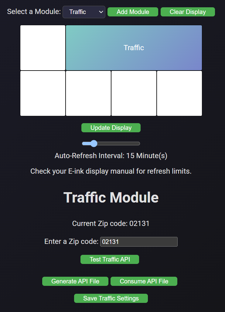Weather Forecast Module